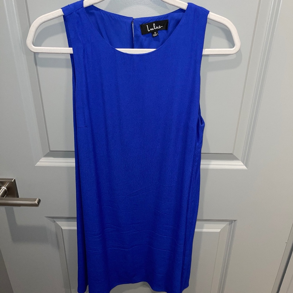 Lulu's Royal Blue Shift Dress